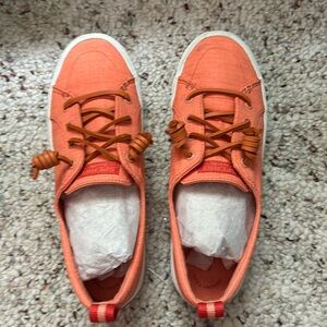 Sperry orange sneaker